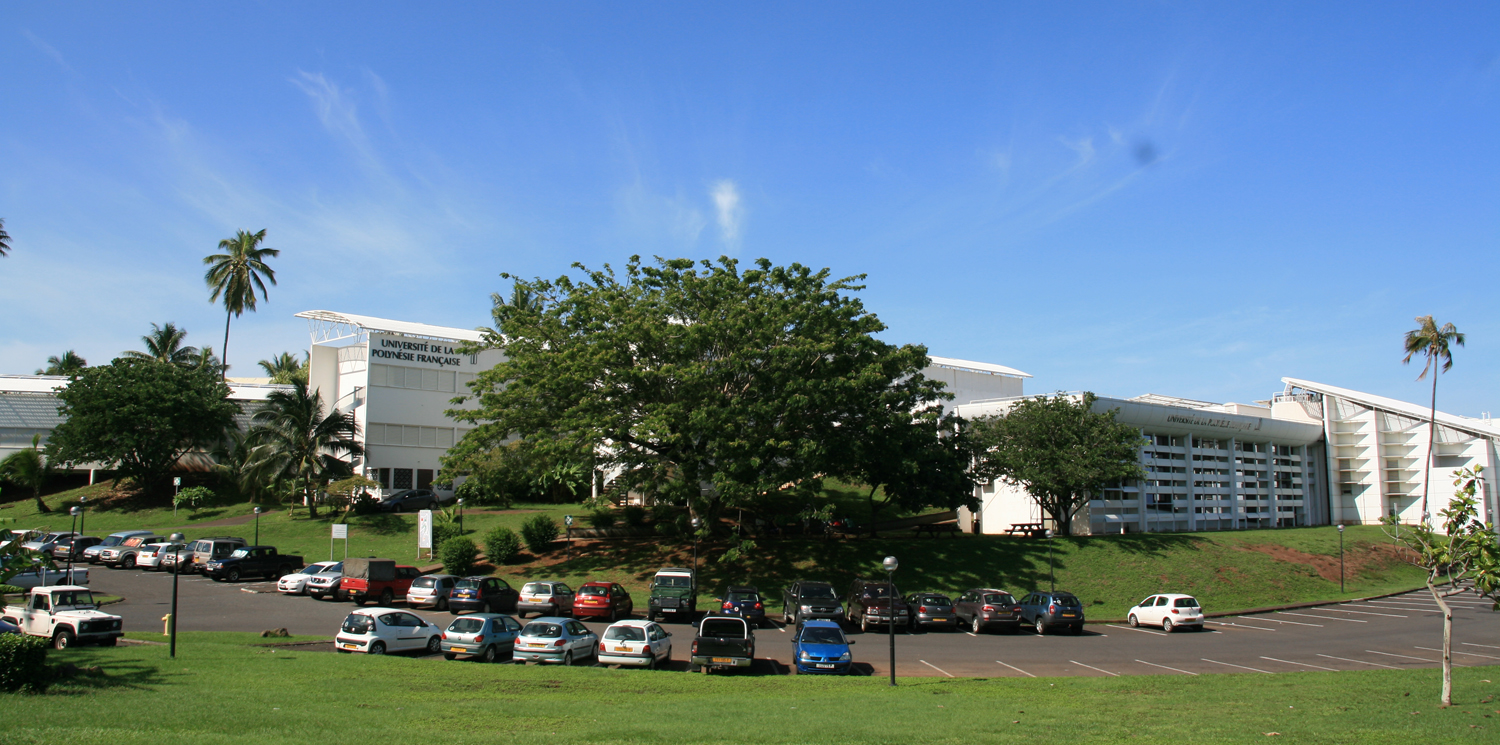 Photo du campus de l'Université de la Polynésie Française