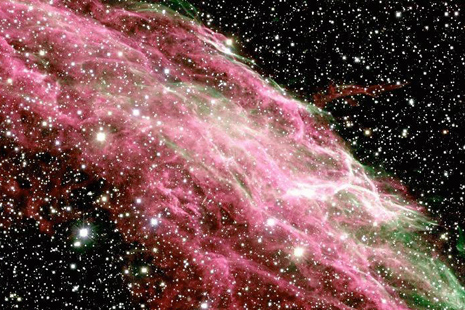 Photographie de la supernova de Vela